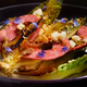 a bright salad on a plate